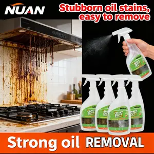 NUAN heavy duty degreaserNUAN Kitchen Oil & Grease Remover – Fast & Powerful Degreaser for Stoves & Hoods