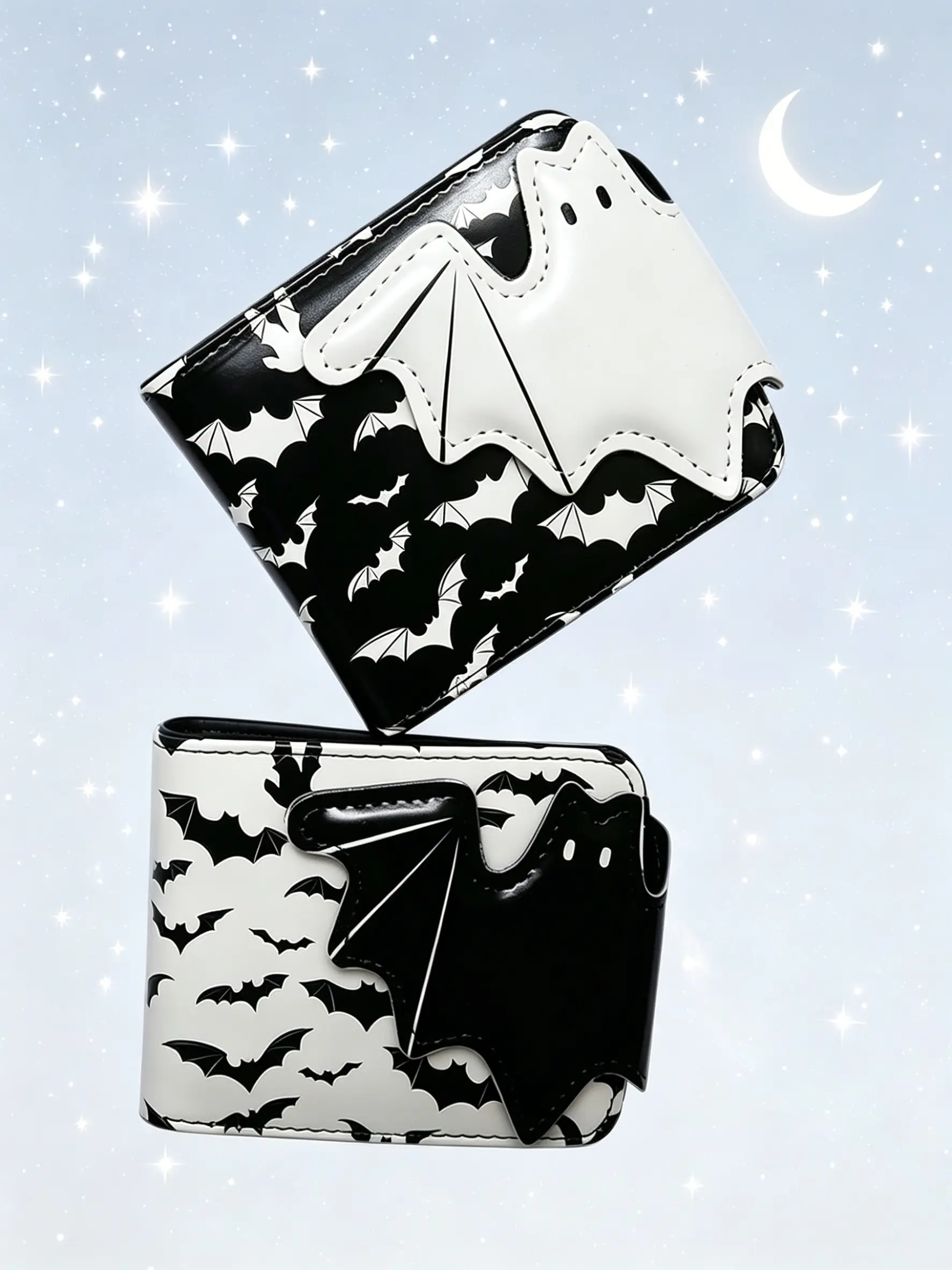 Batman Print Foldable Card Holder, PU Leather Cartoon Pattern, Multifunctional Portable Coin Wallet, Card Slot Wallet, Card Coin Pouch, Wallet Coin Purse, Halloween Gift Idea