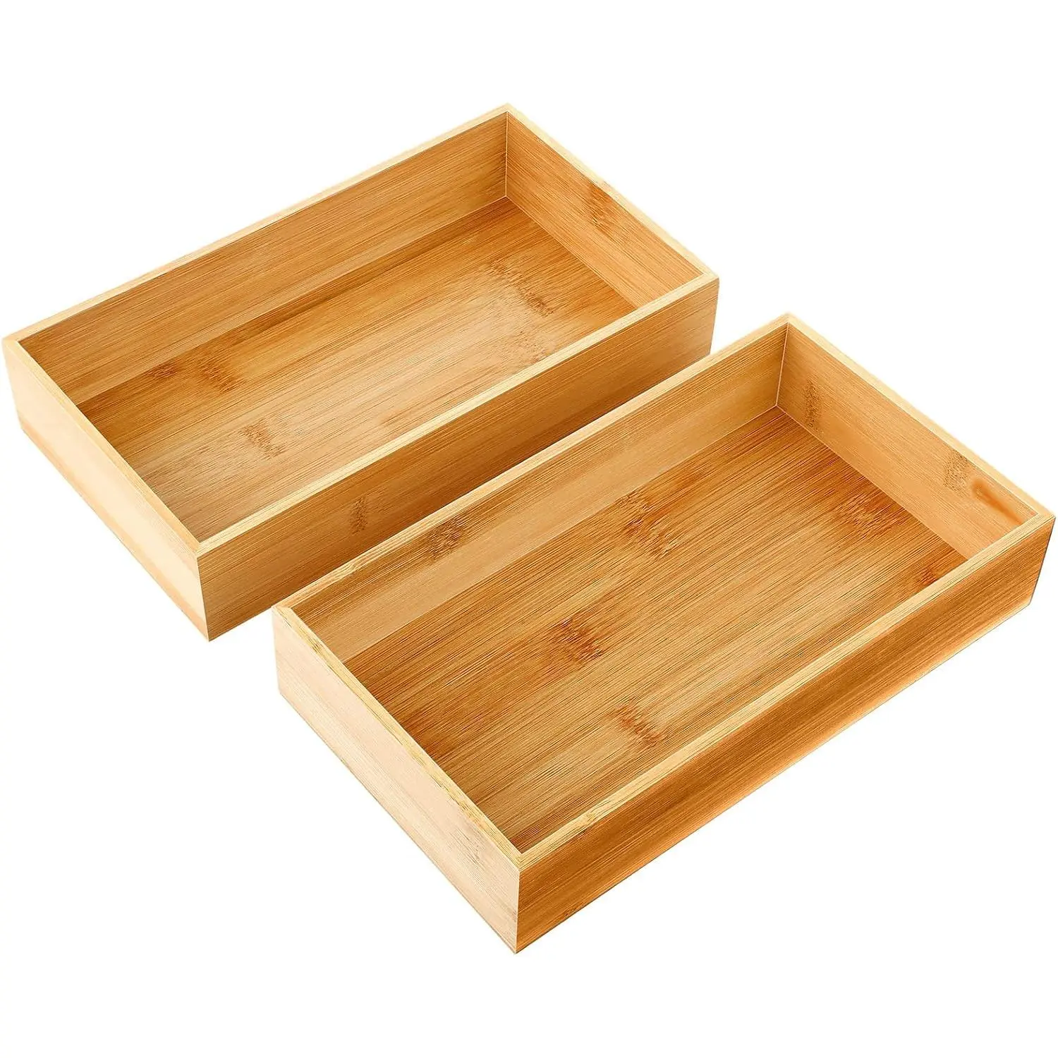 2 count  Bathroom Trays for Toilet  and Bathroom Counter Top | Small   Tray,  Napkin Holder Tray Organizer for Soap Dispenser Perfume  Kitchen Decor, 9.8 x 5.5 Inch