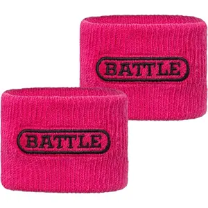 Thick 2.5" Football Armbands- Wrist Bands for Football, High-Performance Bands with Ultra-Soft Material to Wick Away Sweat and Keep Hands Dry- Includes 2 Wrist Bands