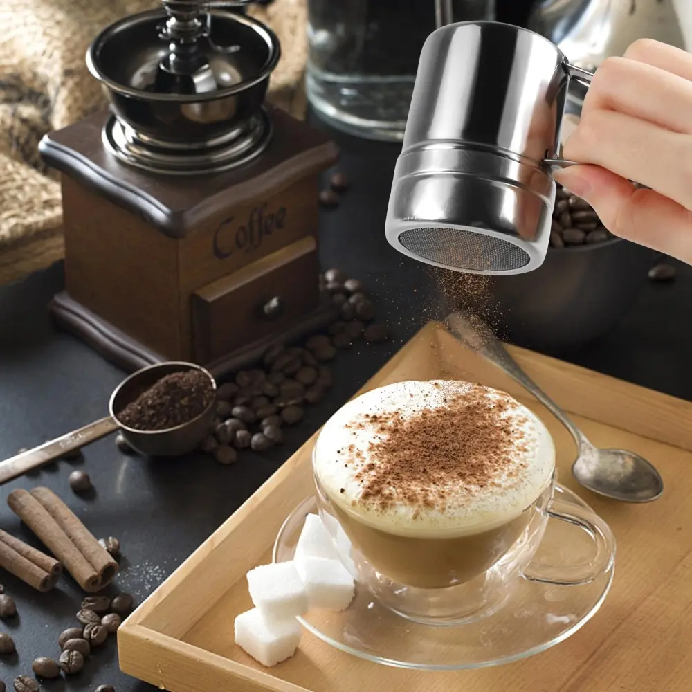 Tea Coffee Cocoa Powder Dispenser, Home Baking Flour Bottle, Practical Kitchen Tool, Perfect for Tea Lovers & Coffee Enthusiasts