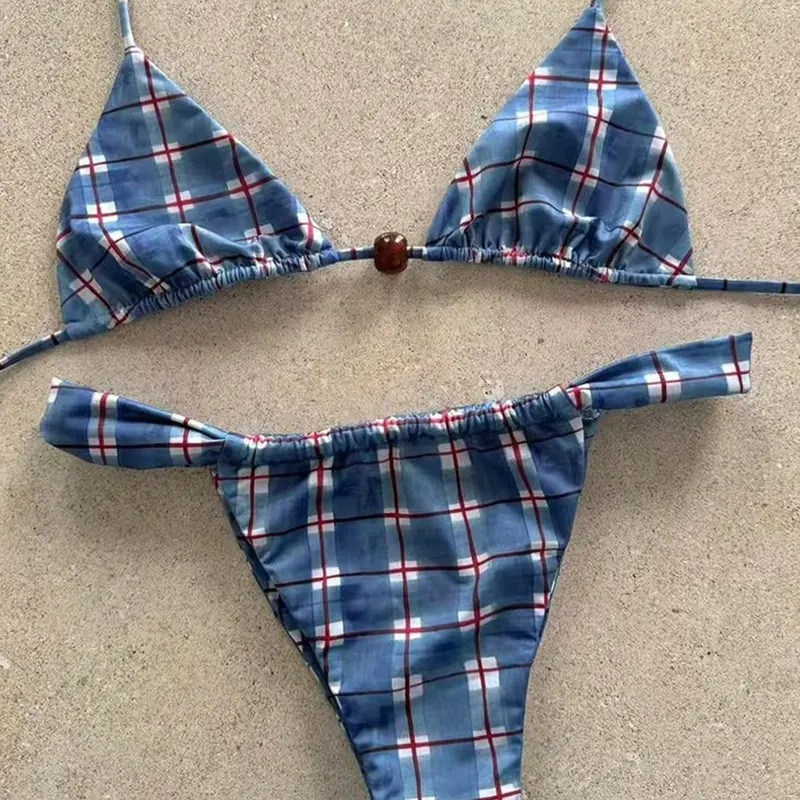New 2026 Sexy Women's Bikini Set, Polka Dot Print, Fitted Style, Party Swimwear, Beach Wear, Bikini Beachwear, Plain Surface, Made in China, Swimsuits Summer