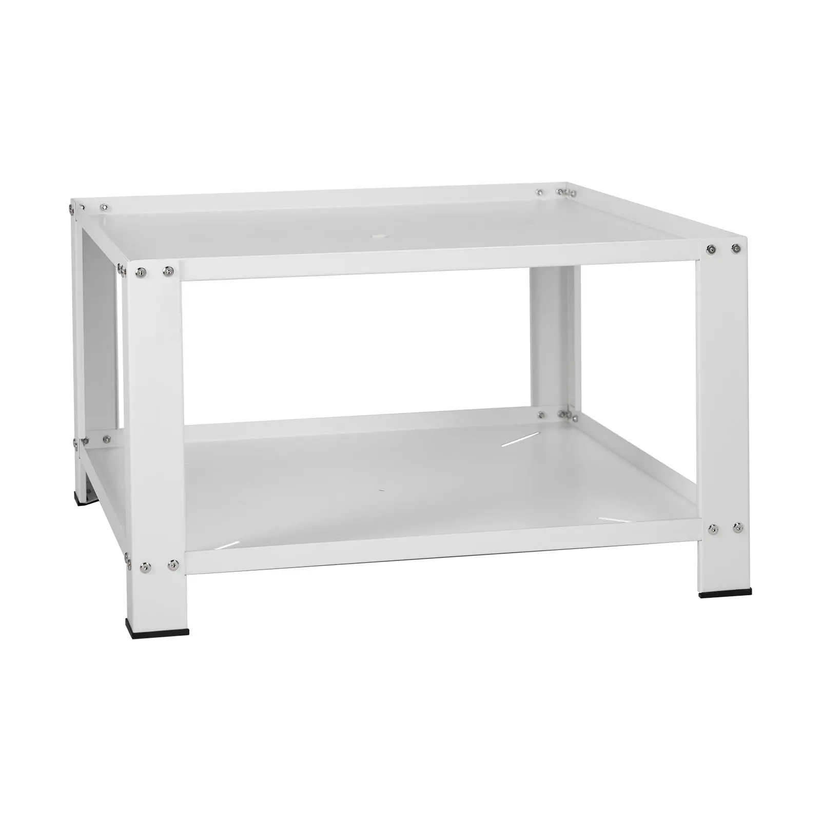 Laundry Pedestal with Storage Shelf, SPCC Cold Rolled Steel Construction, Easier Laundry Days, For Washing Machine, Quick and Easy Assembly