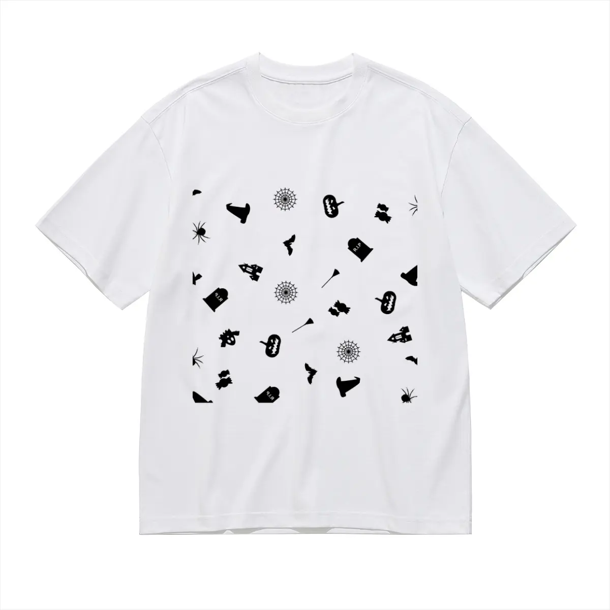 Men's Slim Fit Crewneck T-Shirt [Vintage Illustration] - Breathable Casual Street Tee for Daily Campus Party Festival