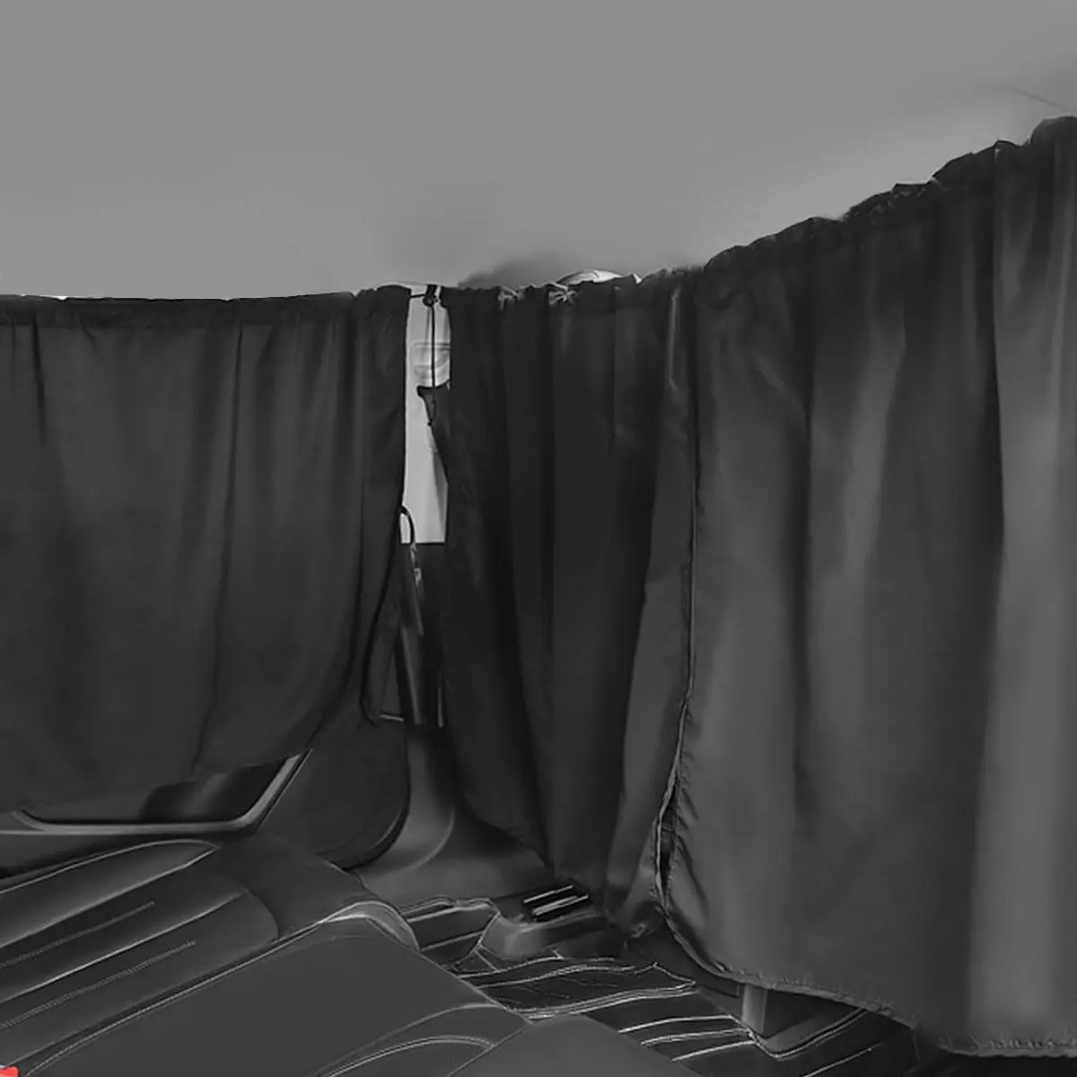 Car Window Shades UV Protection Privacy Sunshade Covers Removable Divider Curtains & Side Window Shades Universal Car Interior Accessories for Sleeping Traveling Camping 3PCS