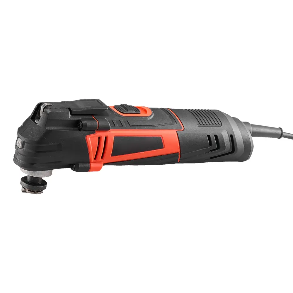 4Amp Corded Oscillating Multi-Tool with 6-Speed Control (7000-19000 OPM), 3.2° Oscillating Angle, LED Work Light, 13pcs Saw Accessories, Storage Tool Bag, Ergo Grip for Cutting/Sanding, DIY Enthusiasts