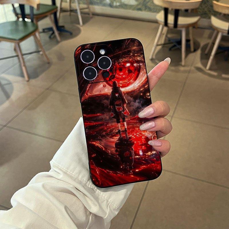 MF cartoon anime Case for iPhone 17 Pro Max 16 Plus 15 14 13 12 11 Air E Pattern Anti-Scratch Shockproof Soft Silicone Protective Cover