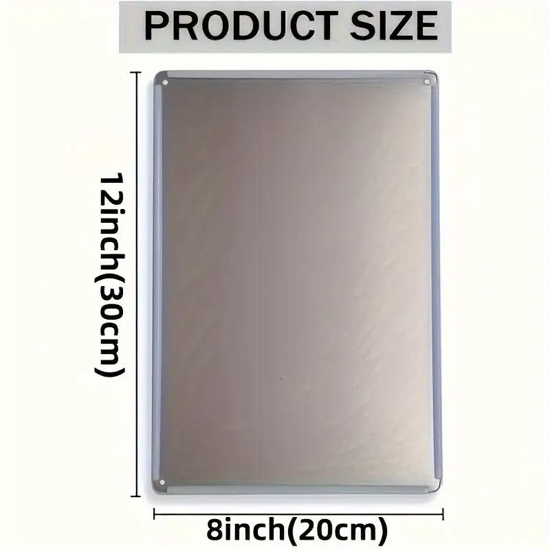 1pc 2D Plane Retro Metal Dart Board Sign, 12x8inch Wall Hanging Sign, Retro Warning Dart Board Area Decoration, Suitable for Home, Bar, Coffee Shop, Garage - Multi-purpose English Text Metal Wall Art, Metal Wall Art Decoration