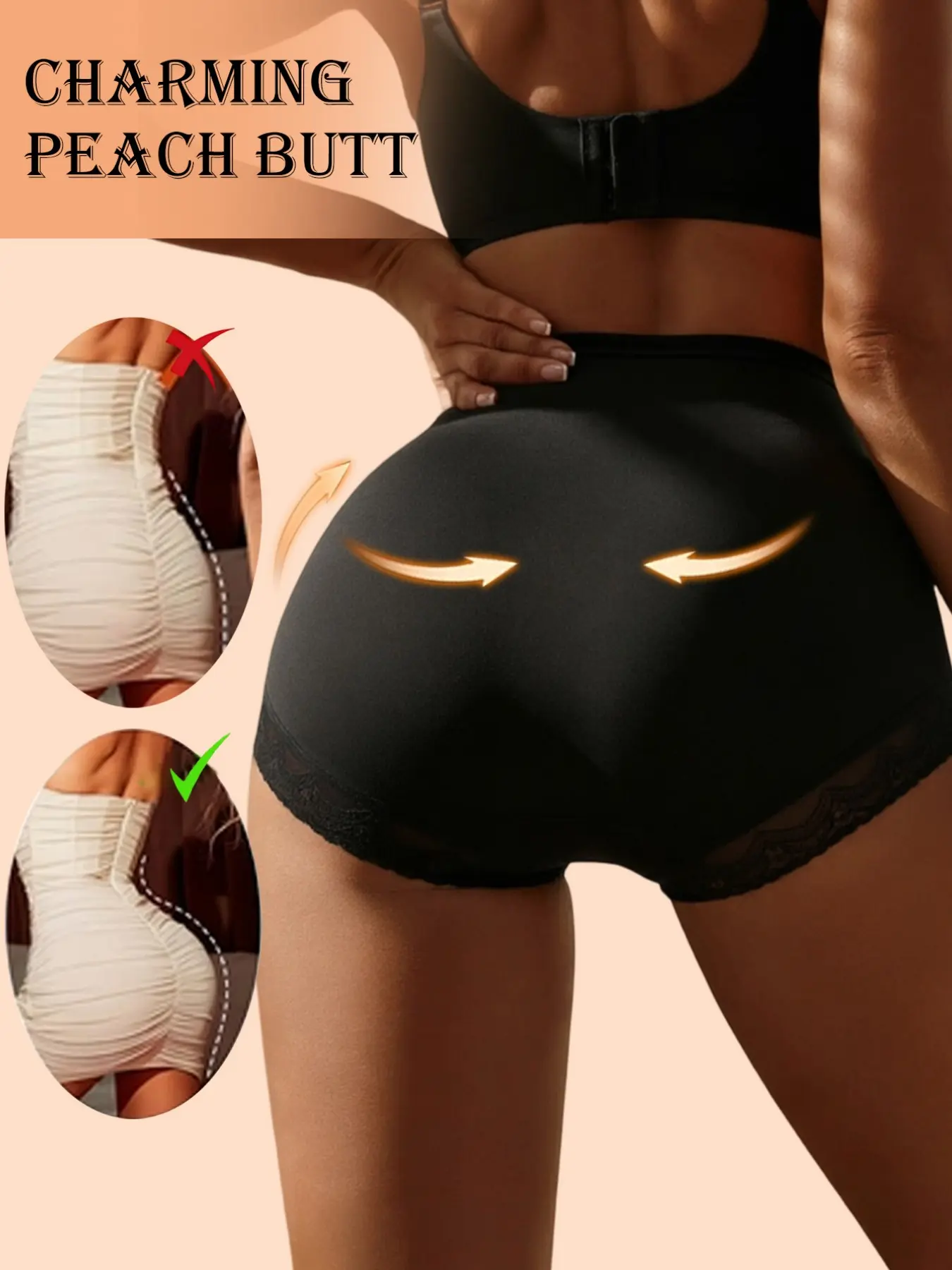 Plus Size High Waist Underwear, Contrast Lace Mesh Breathable Triangle Panties, Casual Fitted Cheeky Knickers for All Seasons