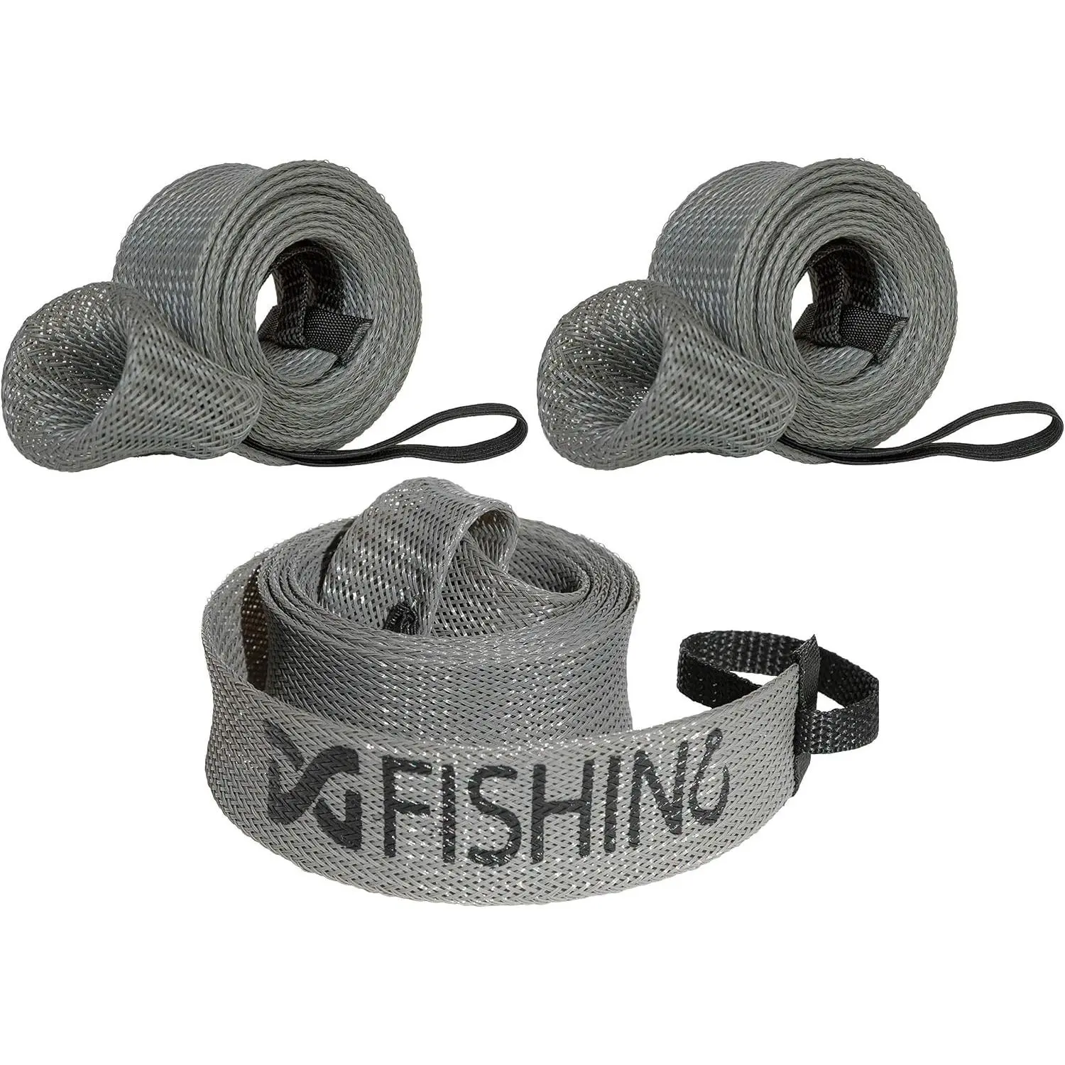 Fishing Rod Sleeve 3 Pack 7ft Spinning Rod Protector Sock Cover