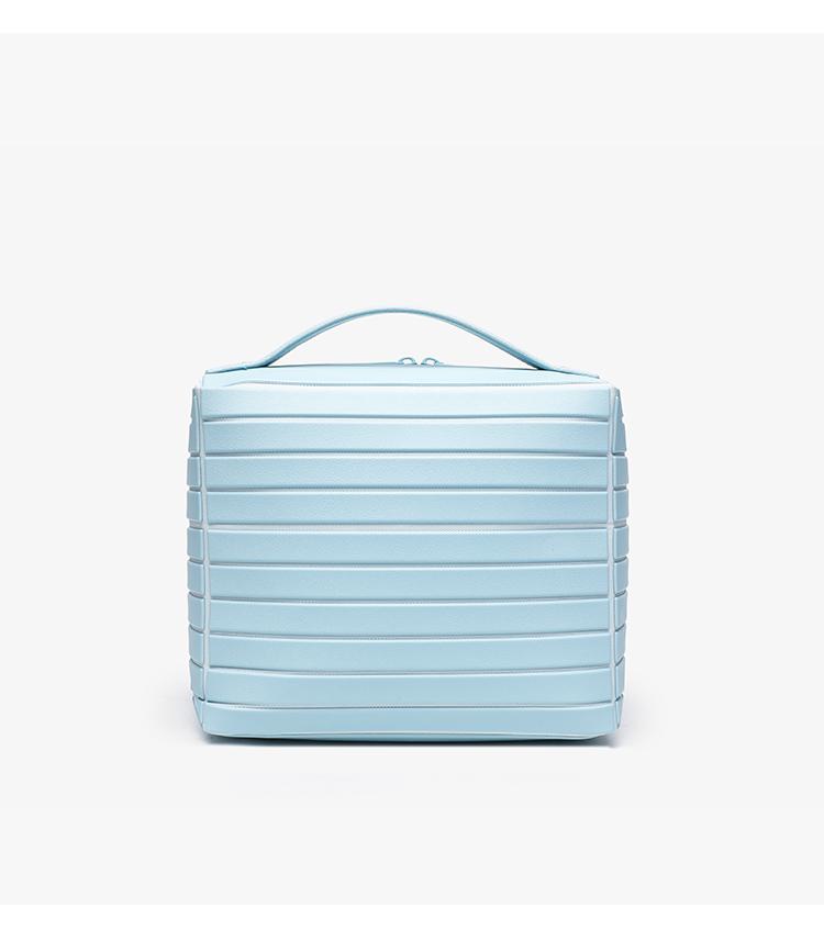 Foldable Waterproof Toiletry Bag – Large Capacity Travel Organizer (8.5x7.5x5.9 Inches) | Compartments for Cosmetics, Toiletries & Essentials – Lightweight, Durable & Spill-Proof