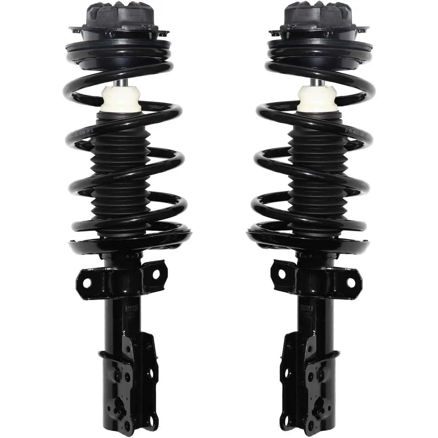 Front Complete Strut Assembly with Coil Spring Shock Absorber, Set of 2, Fit for 2003-2007 Saturn Ion, Part #172203