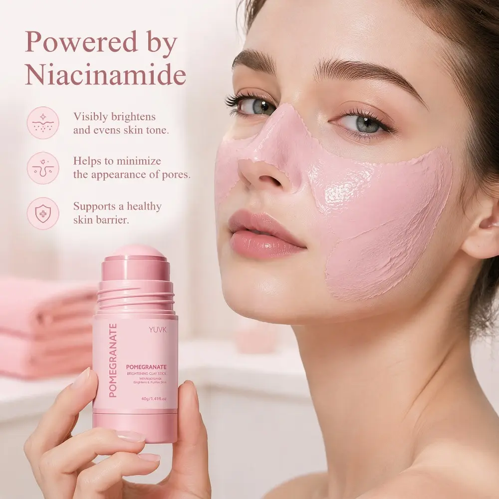 YUVK Niacinamide Cleansing Clay Stick Purifies Pores Refreshing 40G