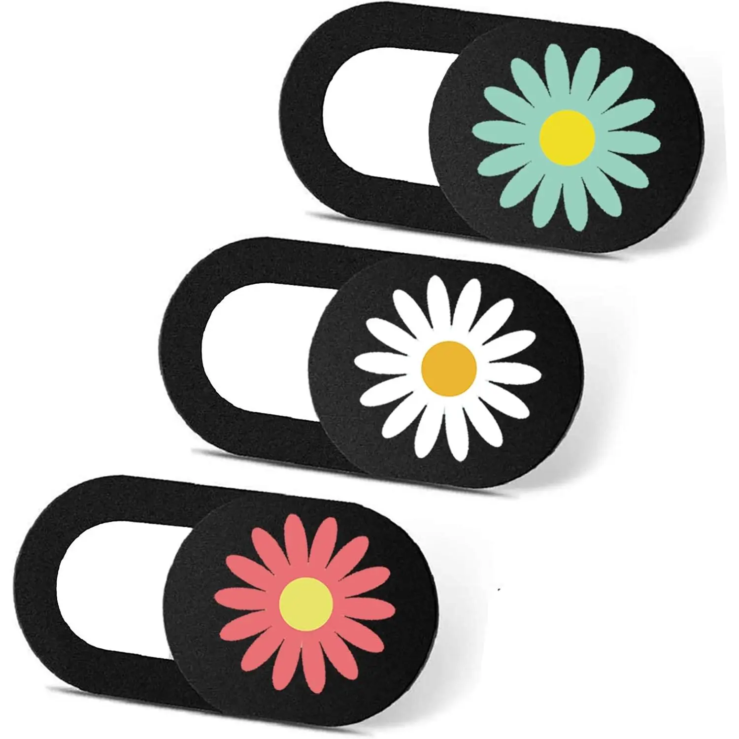 Webcam Cover Slide Ultra Thin Laptop Camera  Protect Daisy