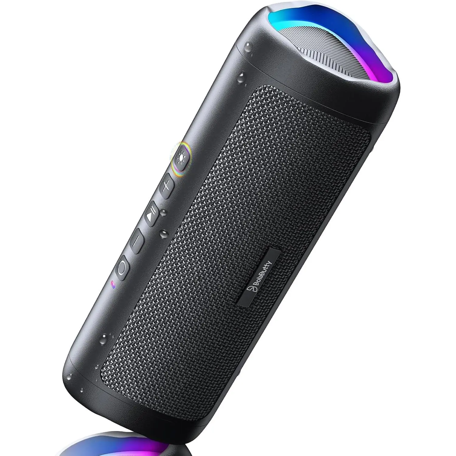 Bluetooth Speaker, 20W HD Sound, Portable Wireless, IPX5 Waterproof, Up to 24H Playtime, TWS, for Home/Party/Outdoor/Camping/Beach Essentials, Birthday Gift for Fathers Day Men Dad Husband (Black)