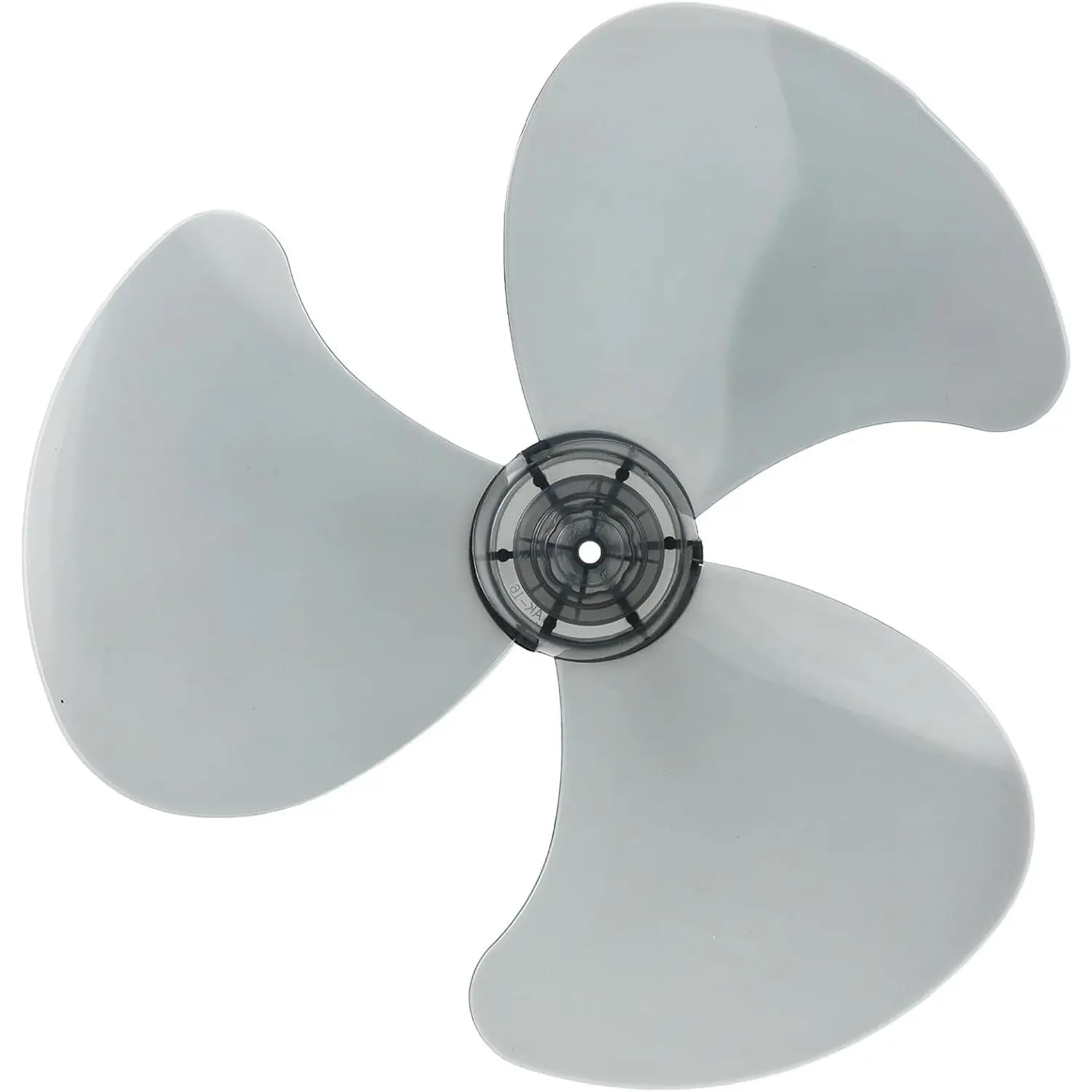 Ipetboom Fan Blades Replacement - 14in Plastic Standing Fan Blade 3 Leaves with Nut Cover - Universal Fanner Leaves for Household Table Standing Pedestal Fanners Easy to Install