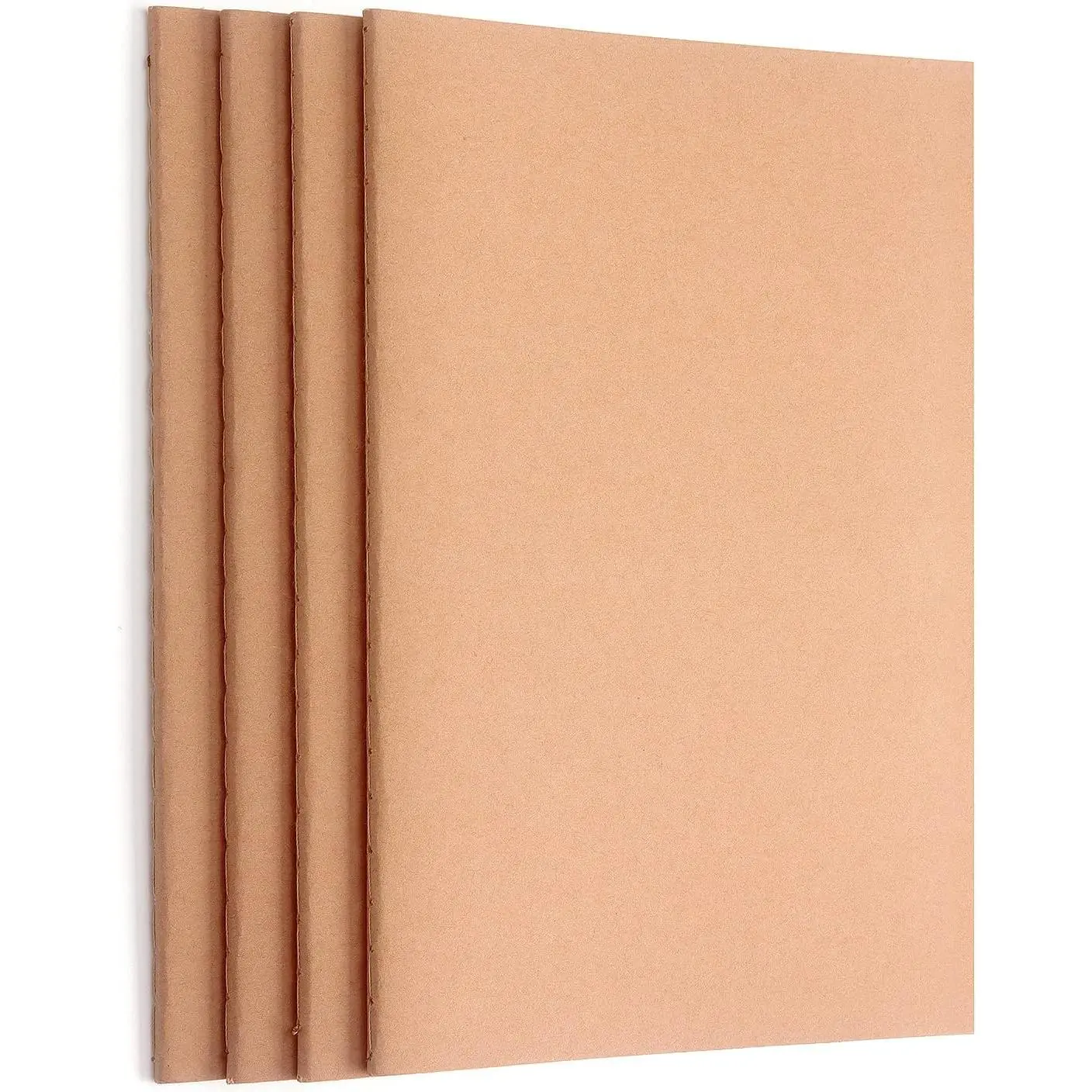 4 Pack Blank  Notebooks A5, 36 Pages, 8.3 X 5.5 Inch |  cover, Blank pages, For drawing & writing