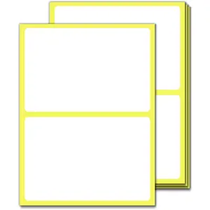 150 Pack, Large Labels for Storage Bins, Organizing - White, 6" x 4"