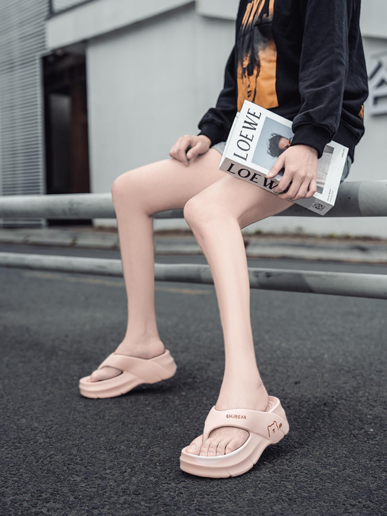 Women's Eva Arch Support Slippers, Comfortable Summer Beach Sandals, Ergonomic Design for Relaxation and Outdoor Use, Ideal Flip Flops for Pool and Casual Walks