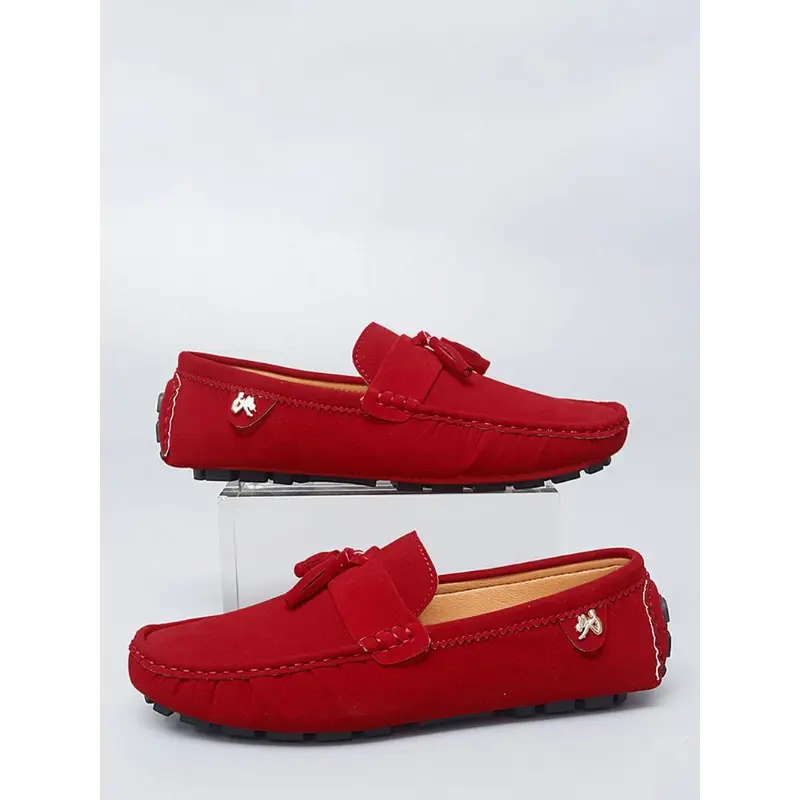 Men's Slip-On Casual Round Toe Solid Color Loafers - All-Season Comfortable Footwear for Daily Wear, Compatible with Sports & Outdoor Accessories