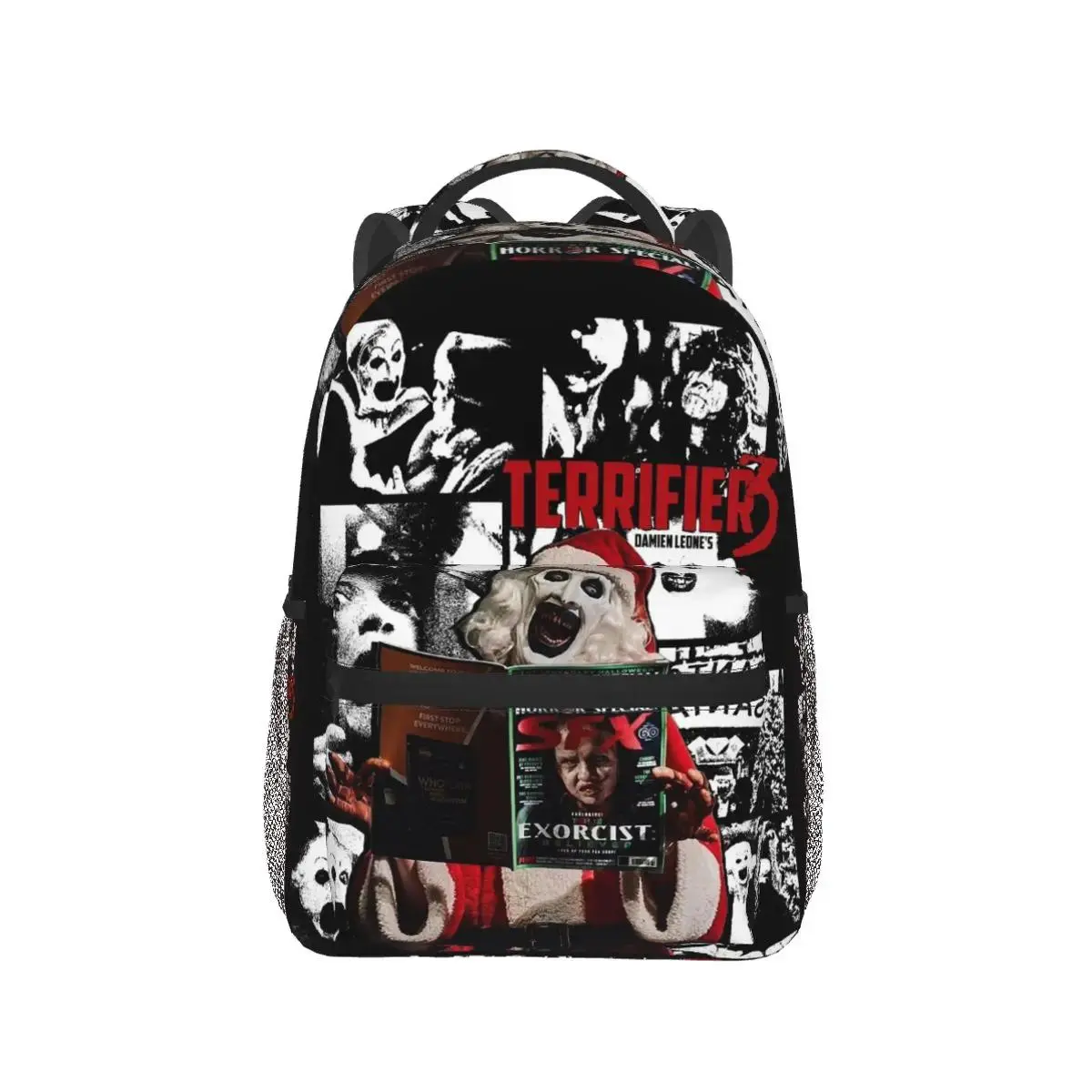 Terrifier Movie Horror Halloween Backpack Hot Sale Daypack Large Capacity Kids BookBag School Bag Shoulder Bags for Men Women