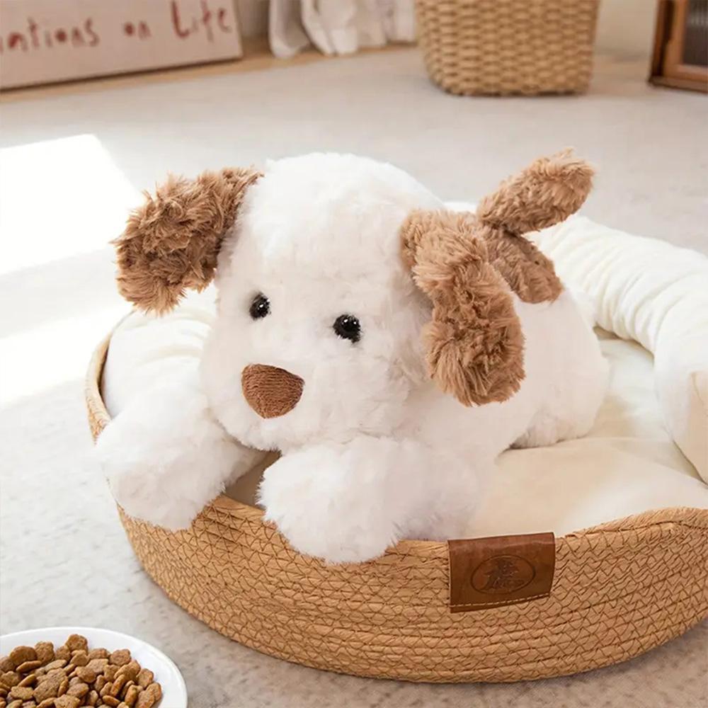 Cute Dog Design Plush Toy, 1 Count Super Soft Fluffy Lovely Dog Stuffed Toy, Soft & Comfy Plush Toy for Boys & Girls, Huggable Stuffed Animal, Sofa Decoration Bed Toy, Stuffed Animal, Soft Stuffed Animals
