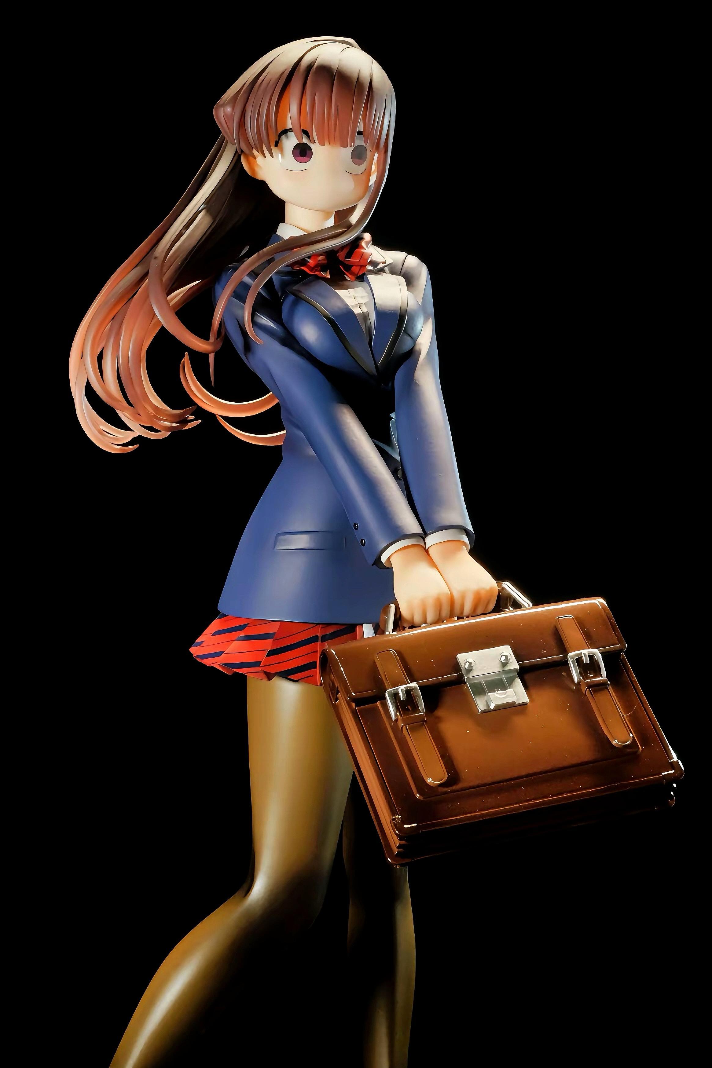 25cm Komi Can't Communicate Komi Shouko Figure Uniform Style Bishoujo PVC Statue Desk Decor Collectible Toy Fan Gift Xmas Gift