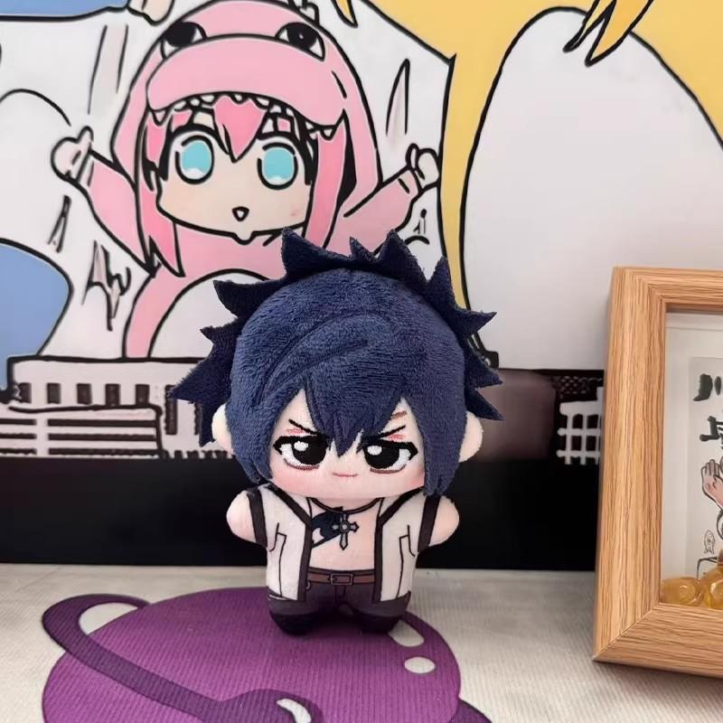 10cm FAIRY Natsu Plush Dolls Pendant Mini Anime Gray Fullbuster Keychain Plush Toys Backpack Kids Holiday Birthday Gift