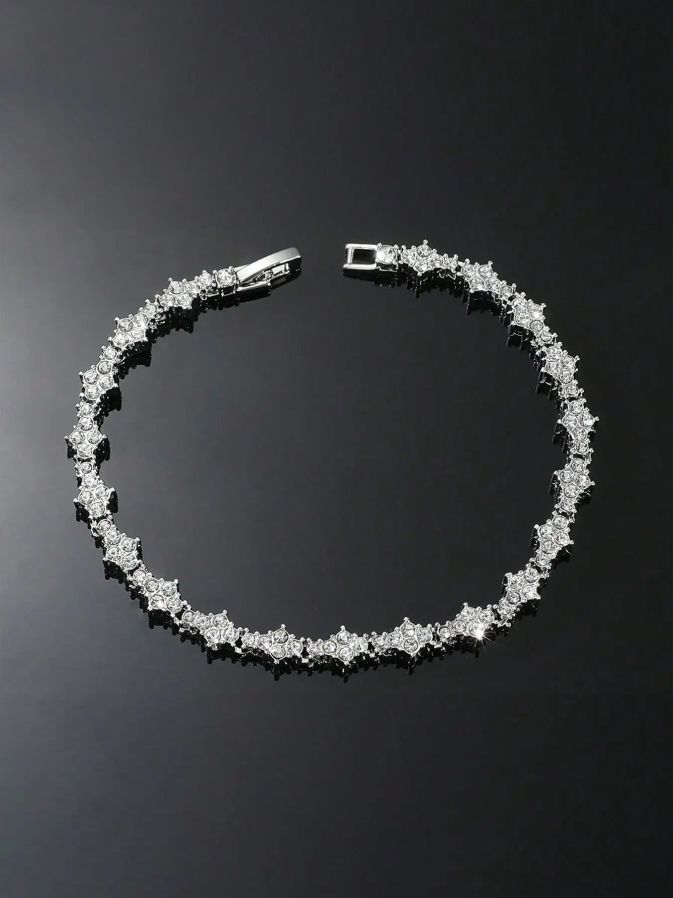 Gold and silver crystal tennis bracelet, a fashionable accessory for both men and women, blending hip-hop style with sparkling cubic zirconia, featuring high-quality heavy-duty Cuban chains and elegant design. It is a classic commemorative gift for birthd