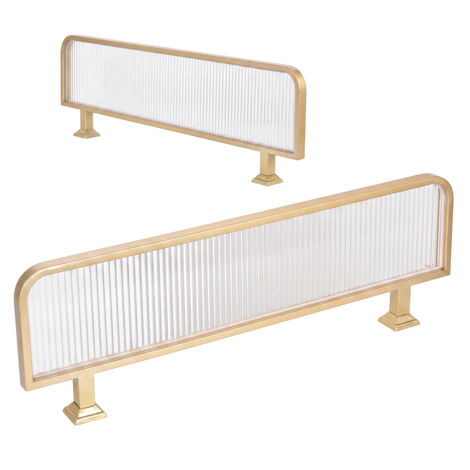 Privacy Panels Indoor 2.8in Low Fence Modern Divider Screen Privacy Screen Restaurant Decorative Partitions for Dining Areas