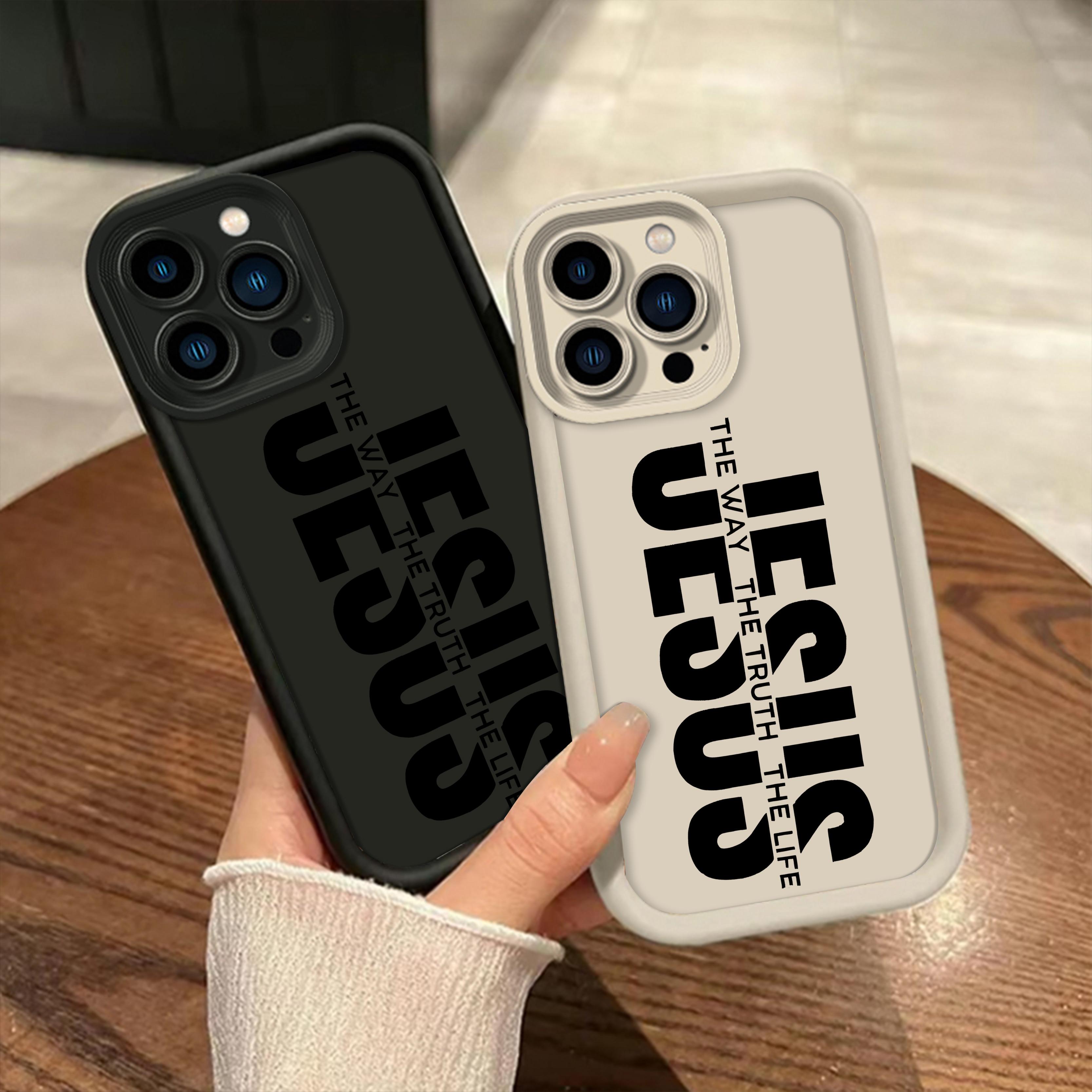 DarlingCase Jesus Truth Road Fashion Pattern TPU Phone Case for iPhone 17 16 15 14 Plus 13 12 11 Pro Max Comfortable Military Grade Anti Fall and Anti Scratch All Inclusive Phone Case