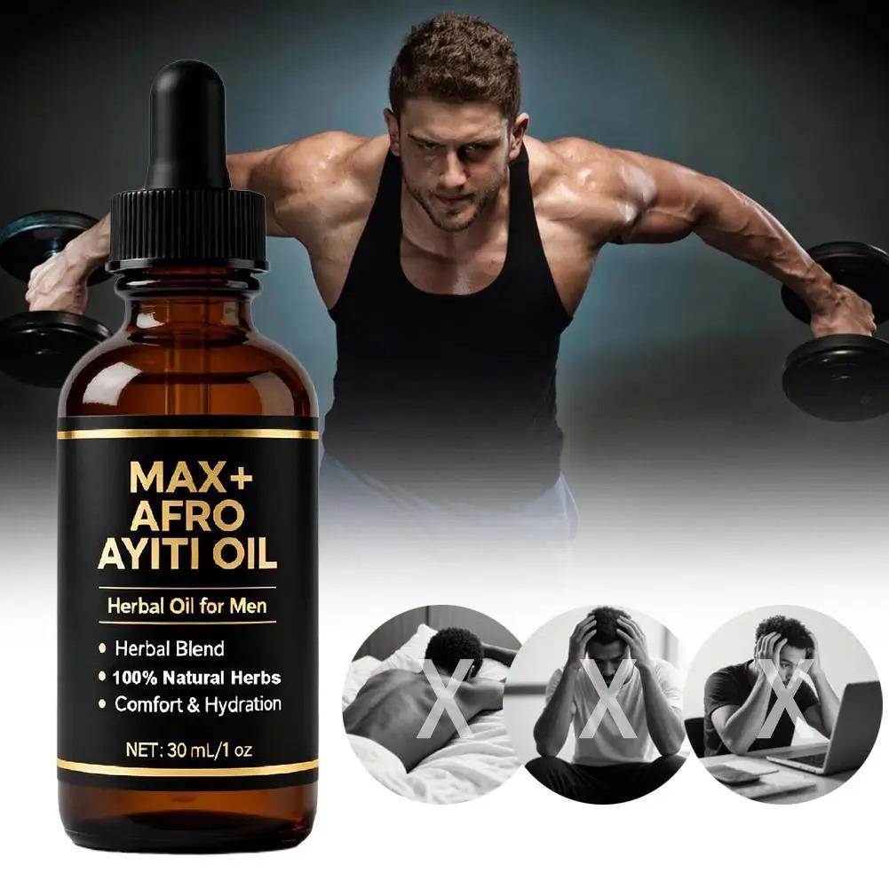 30ml Men's African Ayiti Oil Massage Essence Oil,MAX+AFRO AYITI OIL