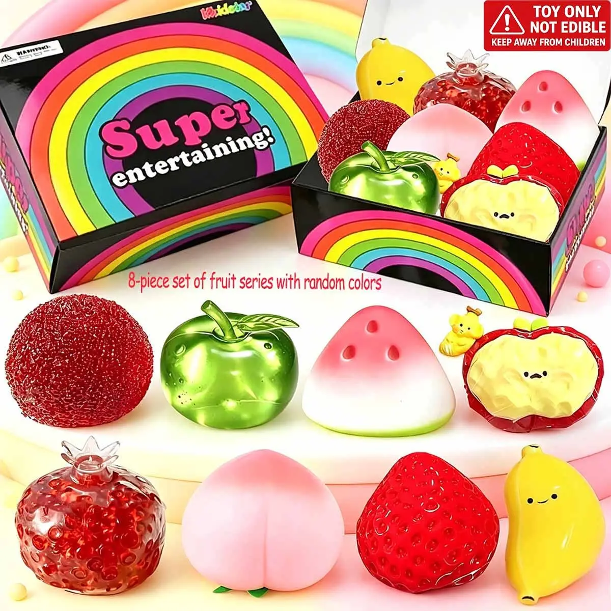 Blind Box Malt Sugar Squishy Set, Stress Relief Creative Slow Rebound Squishies, Squishy Fun, Multiple Styles, Rare Mystery Gift Box, Party Gift