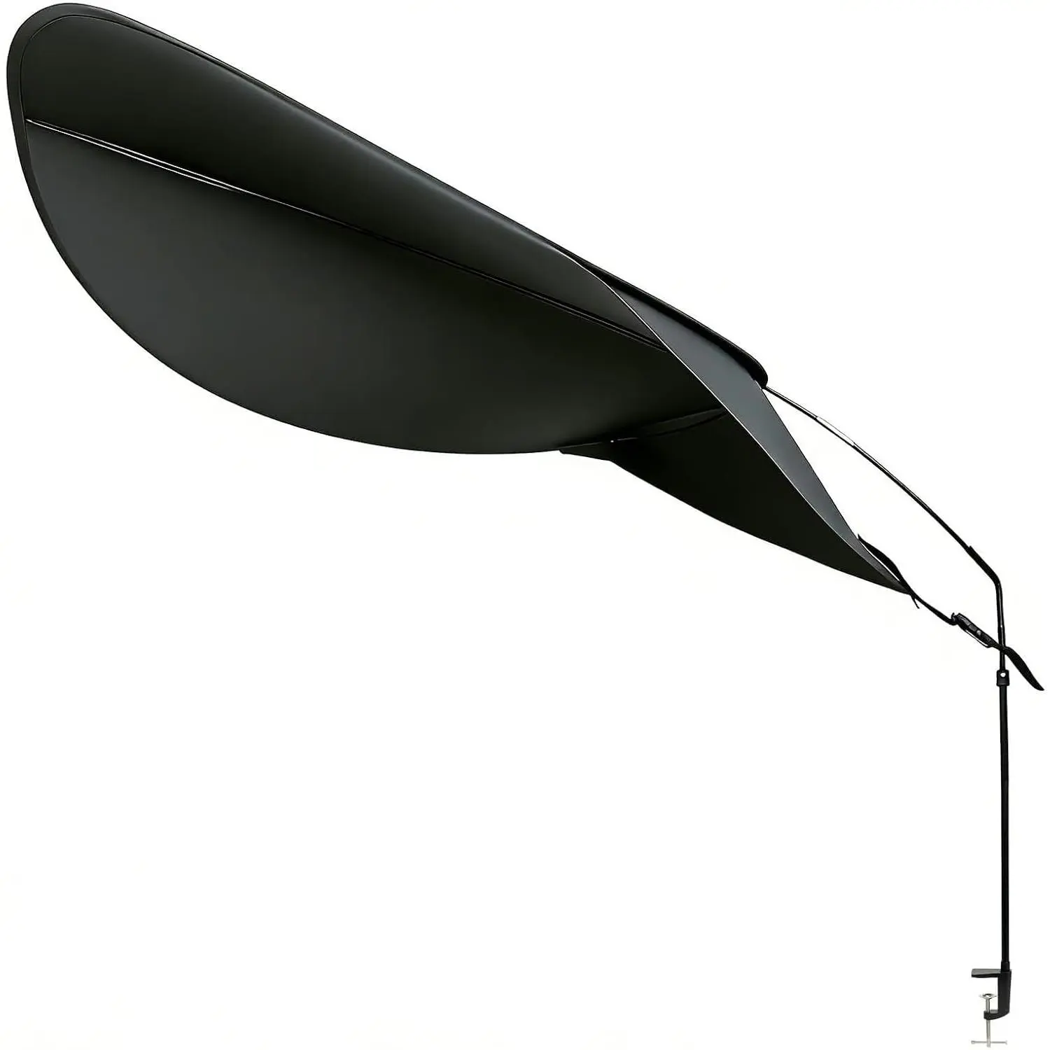 Large Office Cubicle Shade, Desk Shade for Cubicle to Block Light, Adjustable Desk Umbrella for Computer Monitor Glare Reduction Blocks Overhead Light & AC Airflow Cubicles Accessories