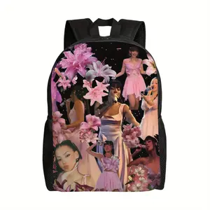 ✅   Backpack: Featuring stunning neon purple themed group portrait print of iconic K-pop boy band ASTRO, paired with glowing star logo and large "ASTRO" lettering under starry cosmic background, this Bucked Up Backpack is made from durable 600D Oxford clo