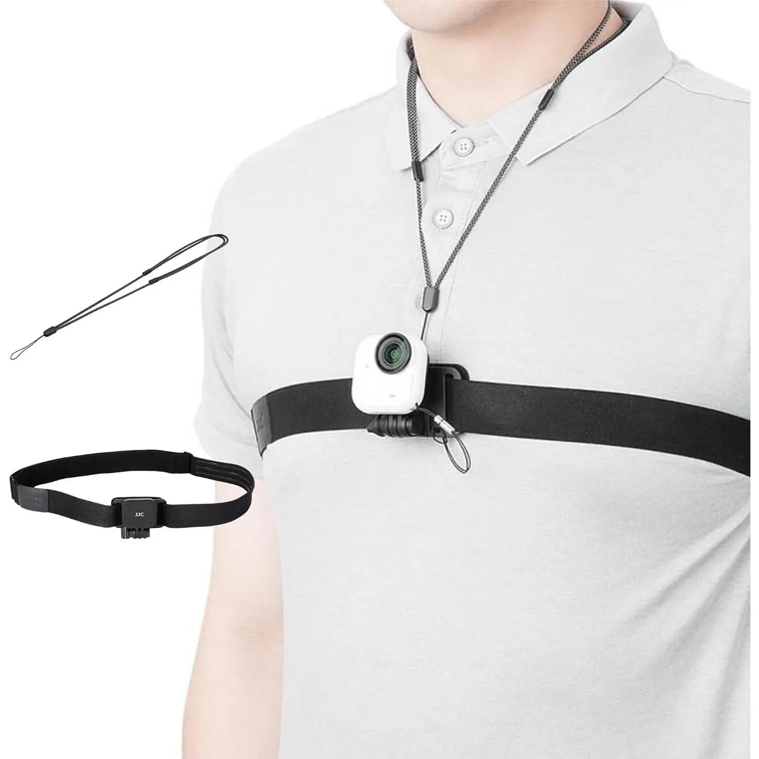 Chest Mount for  Go Ultra,180° Tilt Adjustable POV Chest Holder