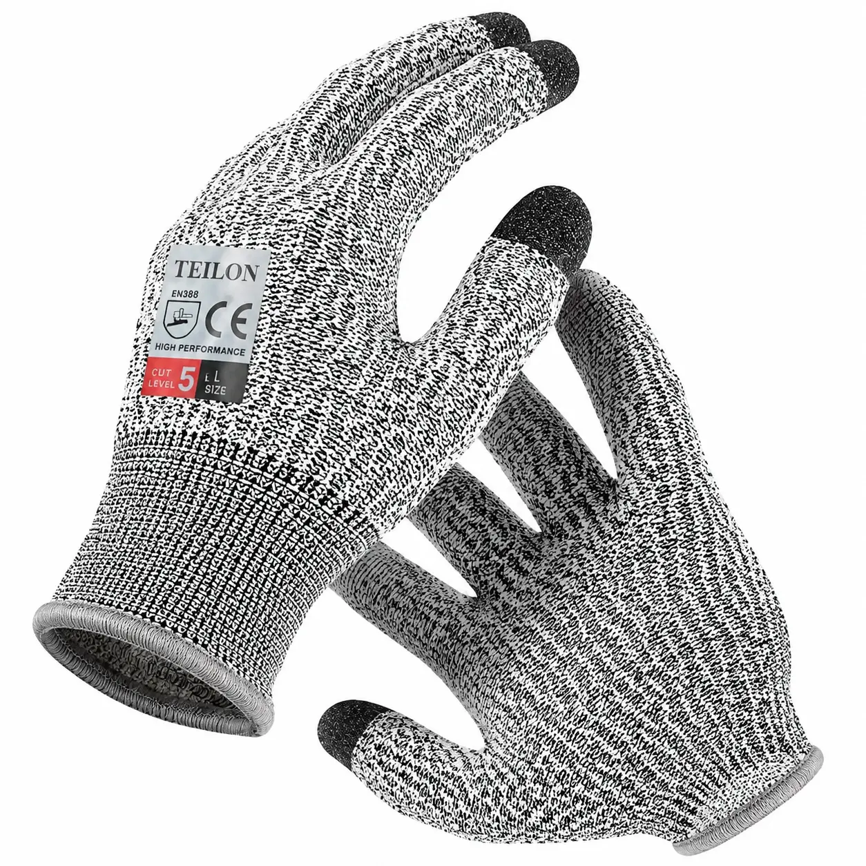 Premium Cut-Resistant Touchscreen Gloves for Kitchen Use — Level 5 ANSI Protection, Food-Safe Material, Pineapple-Print Design, Ideal for Slaughtering, Fish Processing, and Daily Food Preparation Tasks