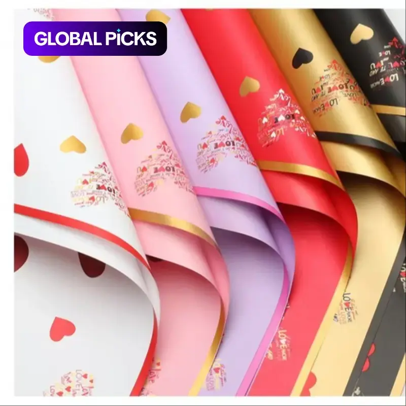 Thick Flower Wrapping Paper Set (1 Pack X 20 Sheets), Ideal Gift Packaging Material, Gift Wrapping Supplies, Gift Decoration, Bouquet Wrappers for Floral Arrangements & Bouquets #GLOBAL PICKS