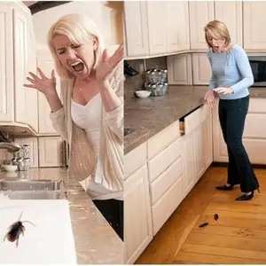 Realistic Fake Cockroaches (15 Pieces) - Prank Toy for April Fools' Day and Halloween, Nasty Pranks for Office Jokes and Party Tricks