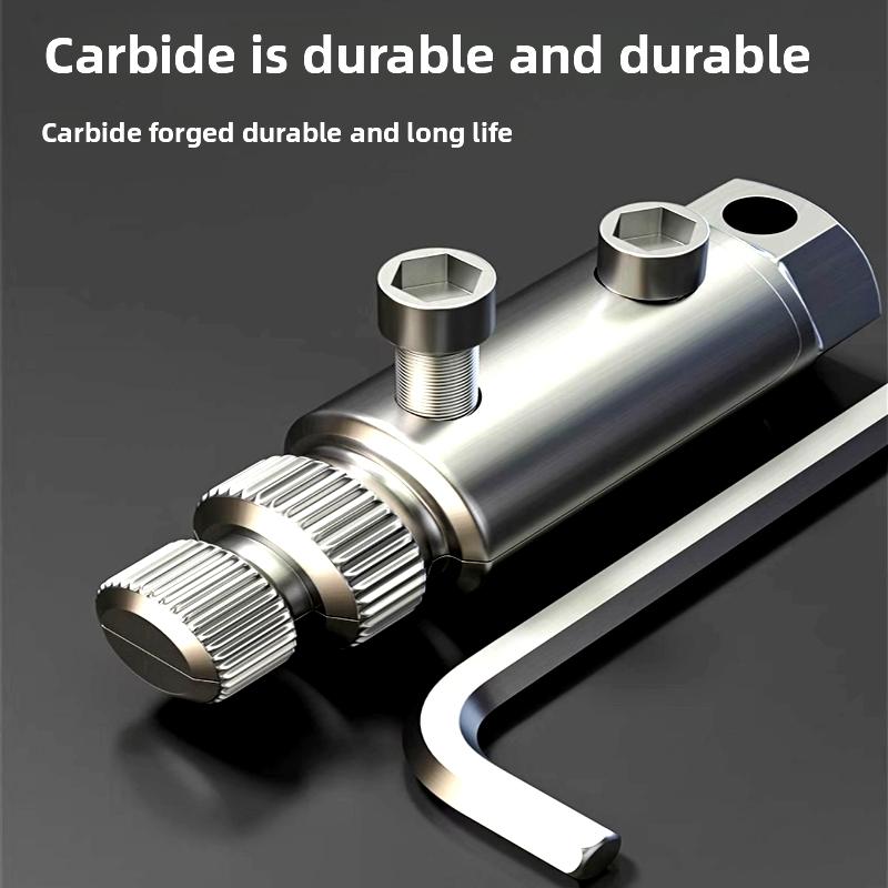 Broken Pipe Extractor Tool, Stripped Screw Extractor, Broken Faucet Removal Tool for 1/2", 3/4" Pipe, Easy Out Pipe Extractors Kit for Damaged Faucet Water Valves