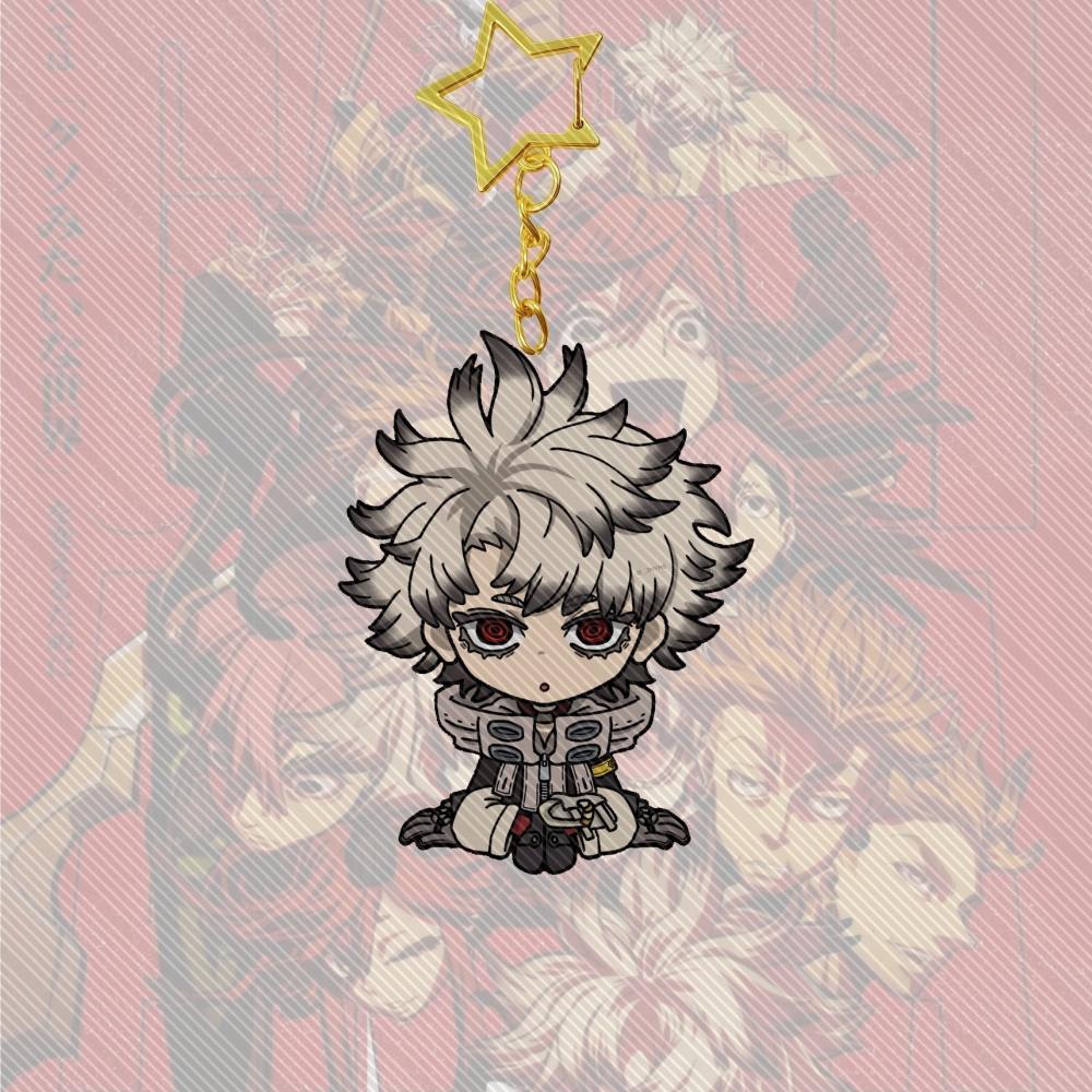 6CM hot Anime GACHIAKUTA Acrylic Keychain Model Cosplay Characters Ornament Accessories Goods Collection Christmas Gifts