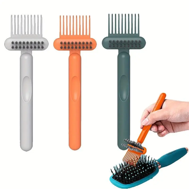 1 Pc Hair Brush Cleaning Tool 2-In-1 Comb Cleaning Brush Comb Cleaner Brush Mini Hair Brush Remover For Removing Hair Dust Home And Salon Use