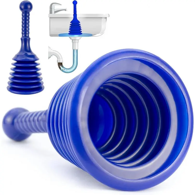 Blue - Small Drain Plunger