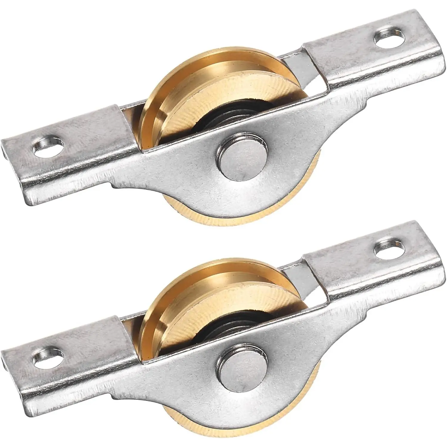 2-Pack Screen Door Rollers, 26/1.02" Dia Sliding Door Nylon Pulley Window Wheels, Patio Door Rollers, Sliding Door Rollers Replaceent for Garage Screen Door []