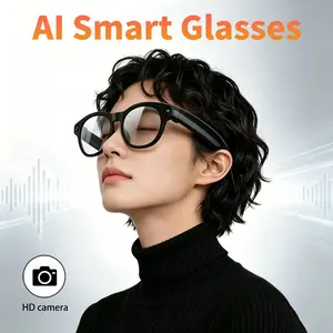 2026 New Smart Glasses for Men, Video Recording, Ai Photo Recognition, Bluetooth-compatible Calling, Voice Translation, Fashion Meets Technology