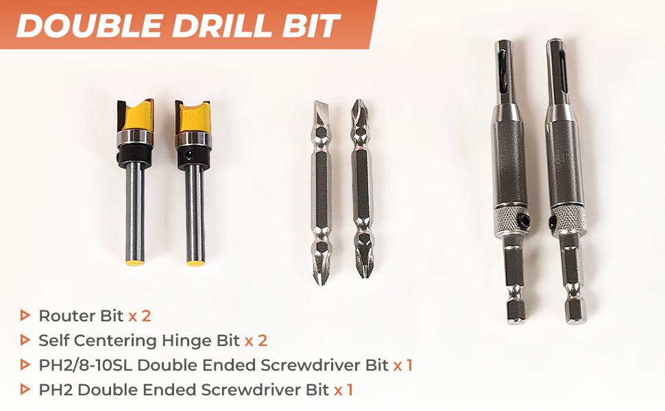 Metal Door Hinge Jig, Adjustable Router Jig Fits Door Hinges 2.5"–5" Length & Thicknesses, Universal Template for Round (1/4" & 5/8" Radius) and Square Corners