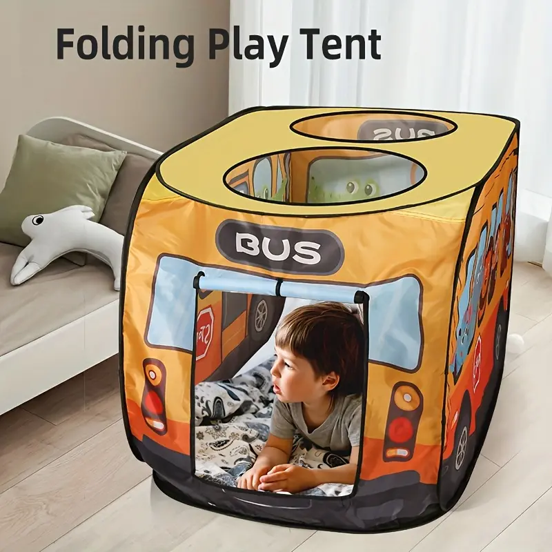 [Foldable Play Tent] Foldable Youngsters' Pop-Up Play Tent |     Indoor/Outdoor Activity Center with Skylight for Picnics, Birthday Gifts, and Outdoor Fun |     Easy-Fold Colorful Playhouse for Thanksgiving, Halloween, Christmas, and Holiday Toys for Boys