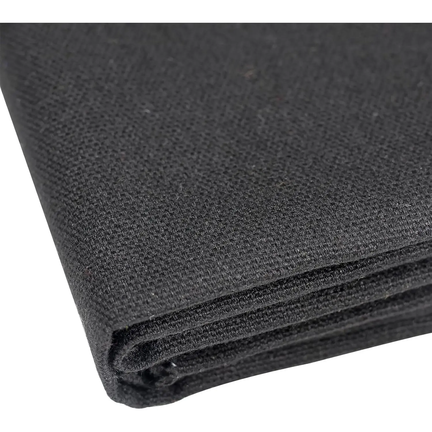 10oz Heavy Duty Cotton Canvas Fabric 60" x 40", Thick Cotton Duck Cloth for Painting, Sewing, Crafts, Tote Bags, Embroidery, Home Decor, Drop Cloth (Black)