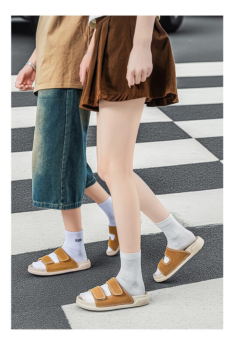 Men's Summer Slippers Outdoor Beach Sandals Breathable Anti - slip Sports Flip Flops High Trendy