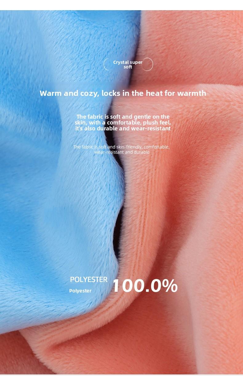 Crystal velvet, crystal super-soft knitted short-pile milk velvet fabric, plush toy and clothing knitted material